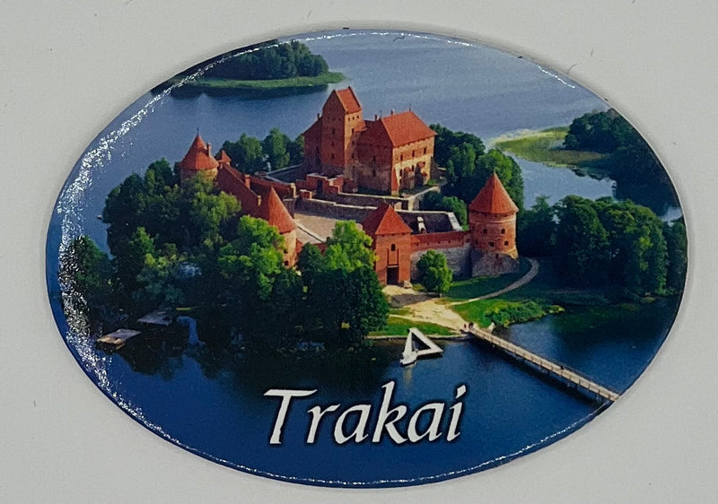 Magnet "Trakai" oval