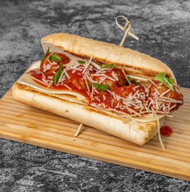 E7 Meatballs Hot Sandwich
