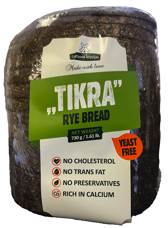 TIKRA RYE BREAD 730G