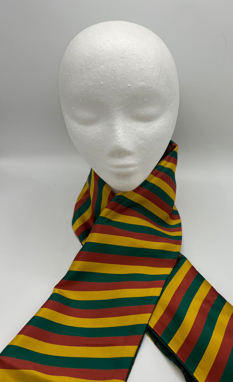 Tricolor Scarf from polyester
