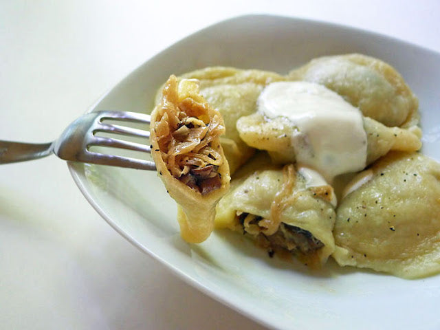 Pierogi z Kapusta , Pierogi with Cabbage
