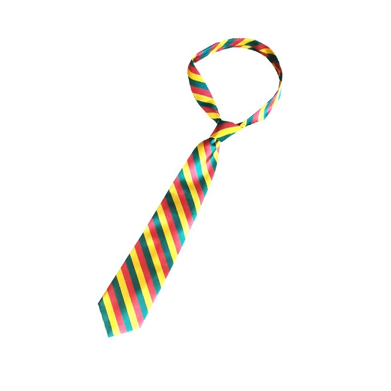 Tricolor tie