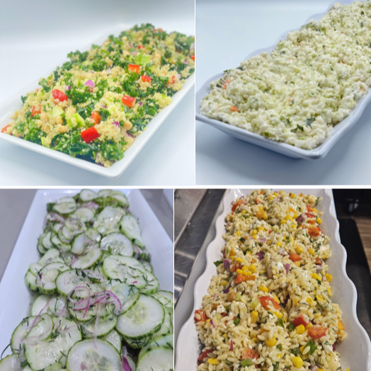 VARIETY OF SALADS PER POUND (APROX. 1/2LB PER PERSON)