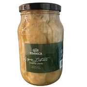 Jar of Zinna pasta on a reflective surface